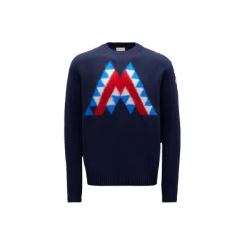 Moncler SS22 Sweaters Men Marine Blue