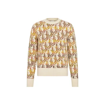 DIOR Quarterly New Products Sweaters Men Yellow