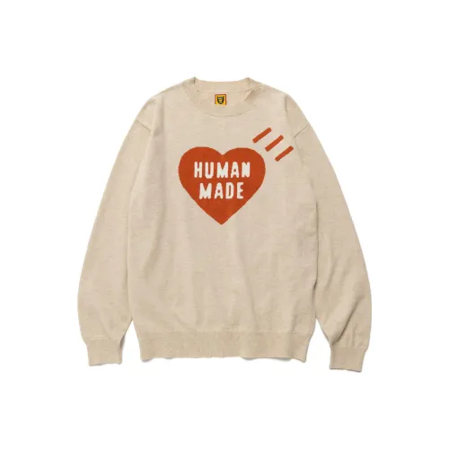 HUMAN MADE Heart L/S Knit Sweater
