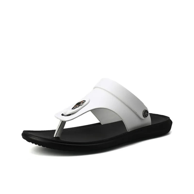 Shiozawa Rubber Sole Stitching Slip Resistant Flip Flops Men's-5
