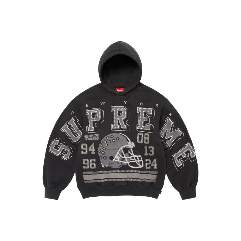 Supreme Champions Studded Hooded Sweatshirt-3