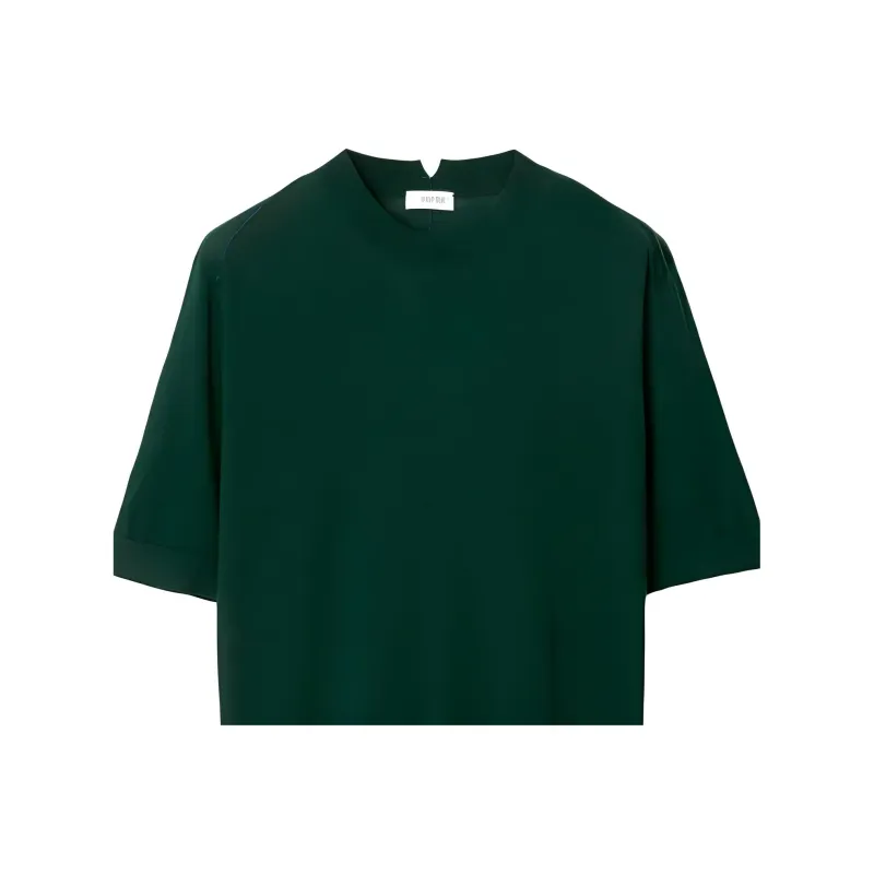 Burberry Drop shoulder Wool Knitted Top-4