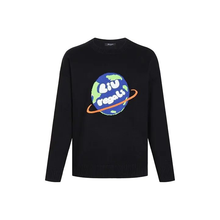 LIUREGALI Sweaters Unisex Black-0