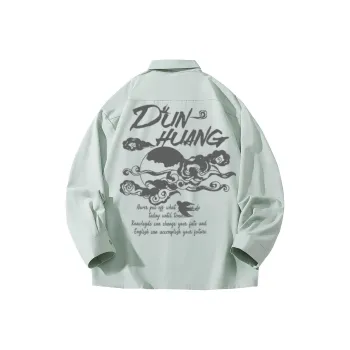 DUNHUANG INSPIRATION Long Sleeved Shirt Unisex