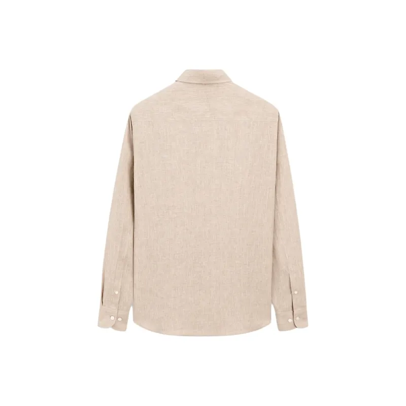 Massimo Dutti Shirt Men's Light Umber-1
