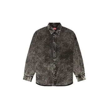 DIESEL Double Layered Oversized Shirt