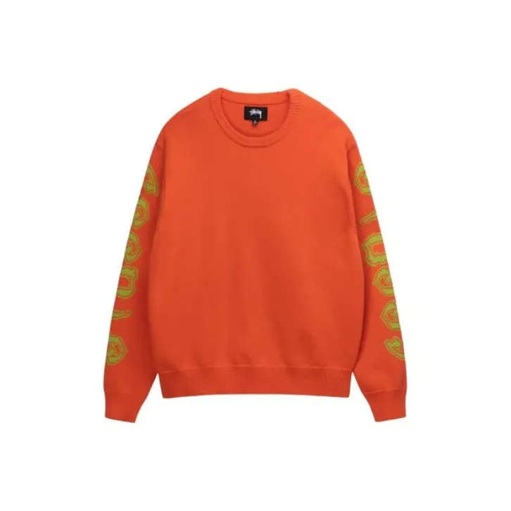 Stussy Sleeve Logo Sweater-8