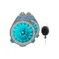 Multifunction Sub-Line Boxes Cyan (2 Pack)+Retractable Clips