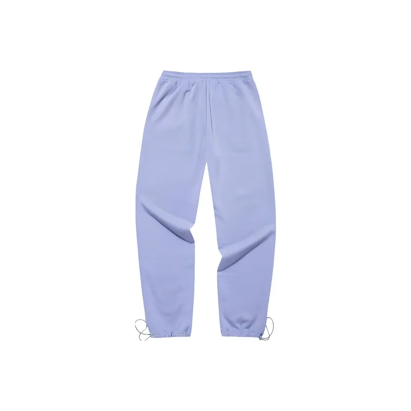 ANTA Life Collection Knitted Sweatpants Women's Oriole's Chirp Blue-1
