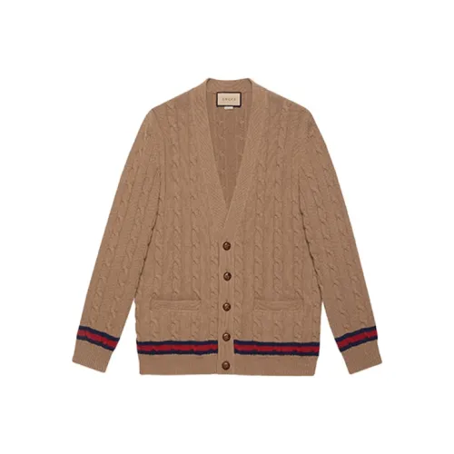 GUCCI Cashmere sweater effect Men's Brown