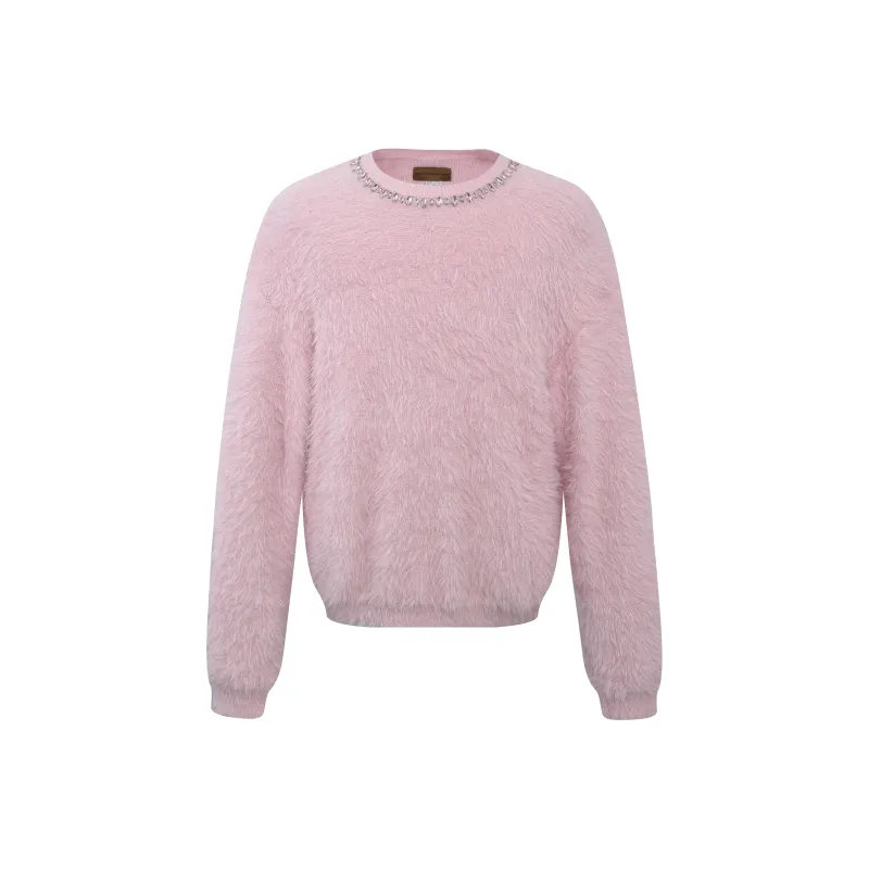 BIRTH OF ROYAL CHILD Sweater Unisex Light Pink-0