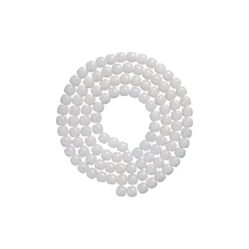 JIUHUASHAN White Jade Bodhi Bead Chain Unisex