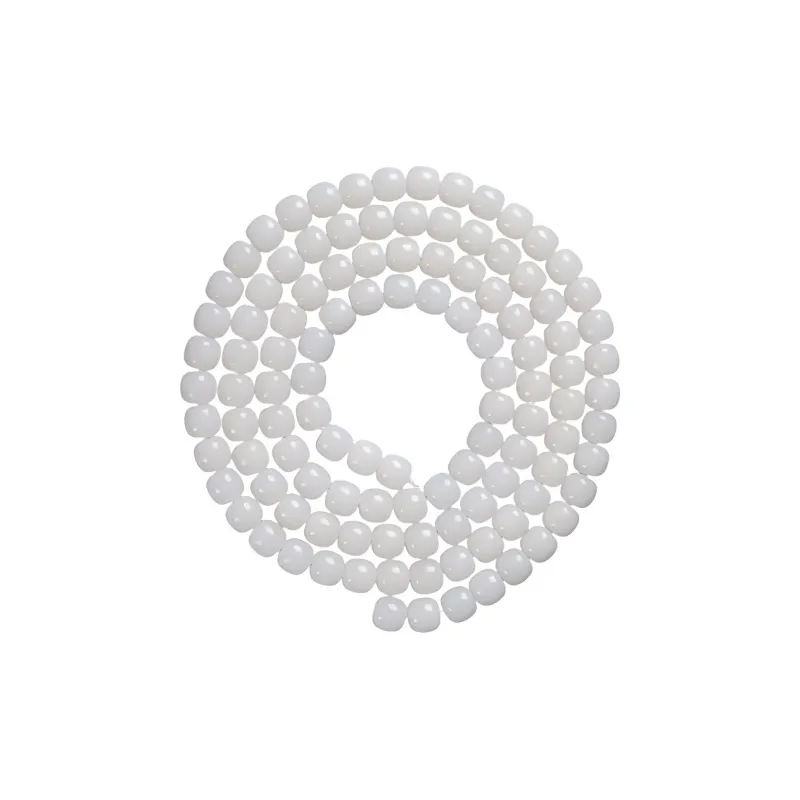 JIUHUASHAN White Jade Bodhi Bead Chain Unisex-5
