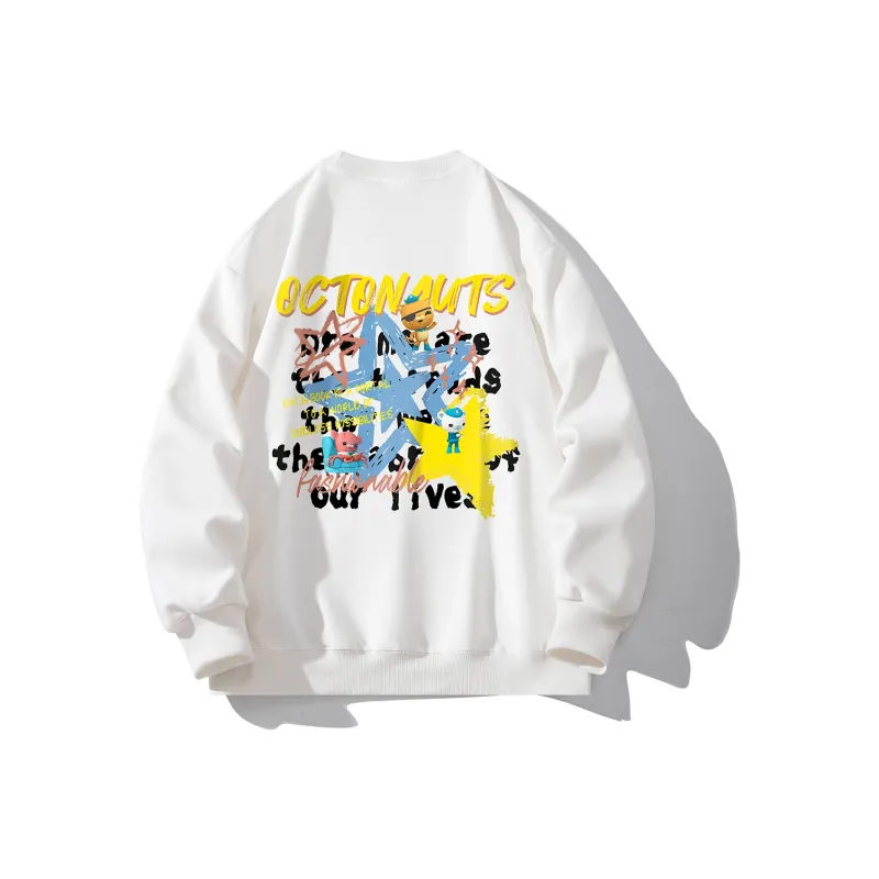 Small Columns Under The Sea Sweatshirt Unisex-3