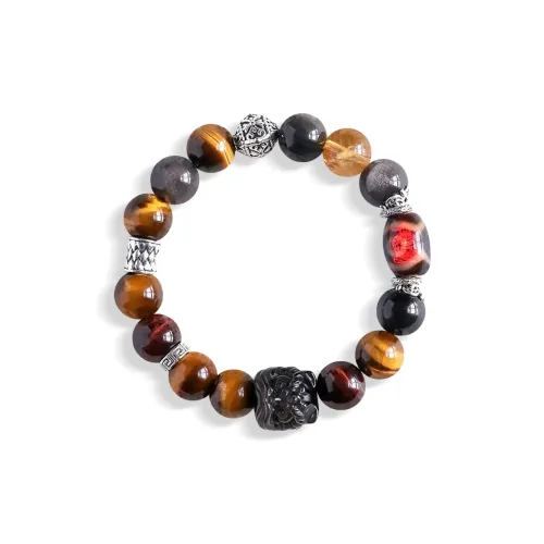 OSSINMI Tiger's Eye Stone Jade Bracelets Unisex