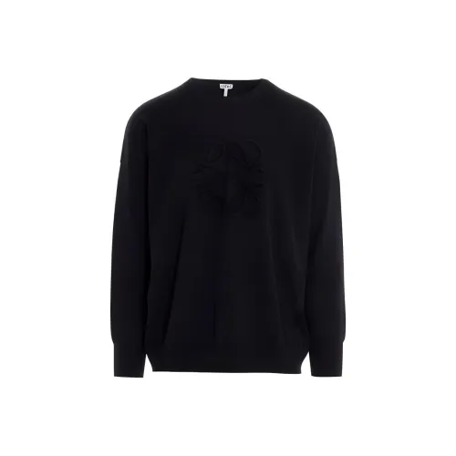 LOEWE Cashmere Sweaters Men Black