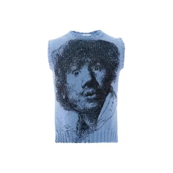 JW Anderson JW Anderson Rembrandt Sweaters Unisex Blue