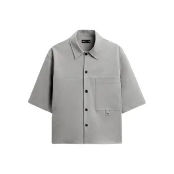 ZARA Shirts Men Light Gray