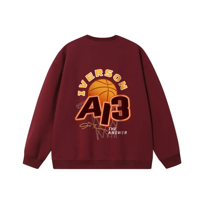 AI3 Iverson China Series Sweatshirt Unisex-12