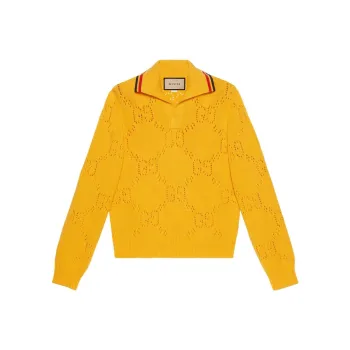 GUCCI Sweaters Men Canary Yellow