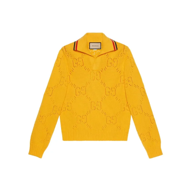 GUCCI SS23 Sweater Men's Canary Yellow-0