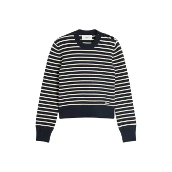 AMIPARIS Alexandre Matiussi Striped Crewneck Sailor Jumper