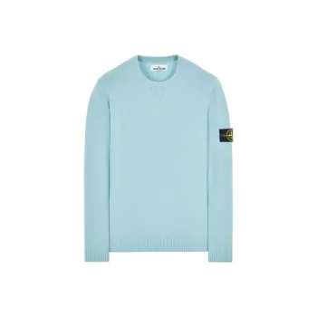 STONE ISLAND Sweaters Men Sky Blue
