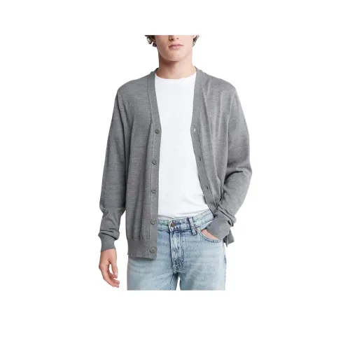 CALVIN KLEIN Sweater Men's Medium Gray