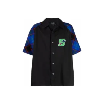 Just Don Colour block Short sleeved Shirt