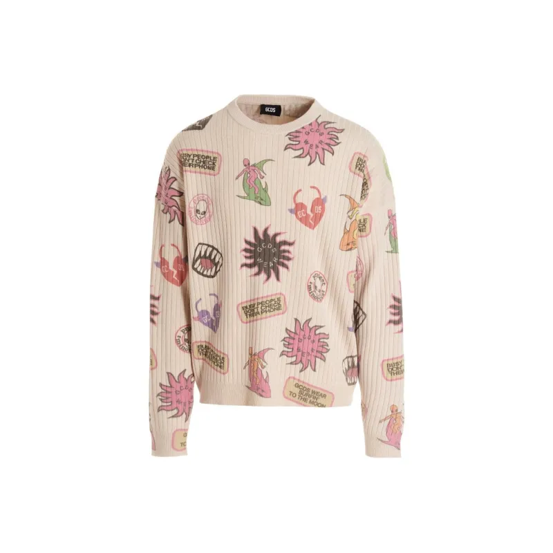 GCDS Sweaters Men Multicolor-0