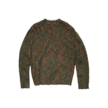 Acne Studios Brushed Hairy Woolly Fabric Crewneck Jumper