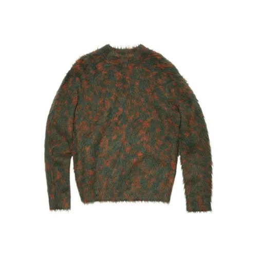 Acne Studios Brushed Hairy Woolly Fabric Crewneck Jumper