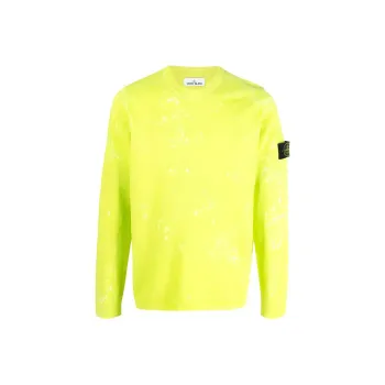 STONE ISLAND Sweaters Men Neon Yellow