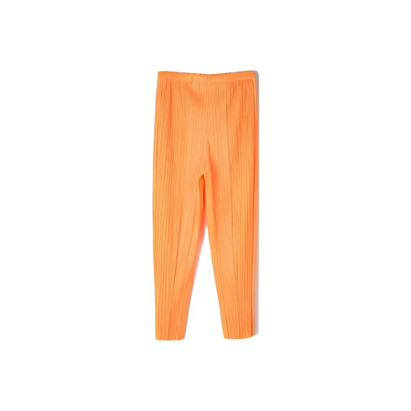 ISSEY MIYAKE Casual Pants Women's Orange-1