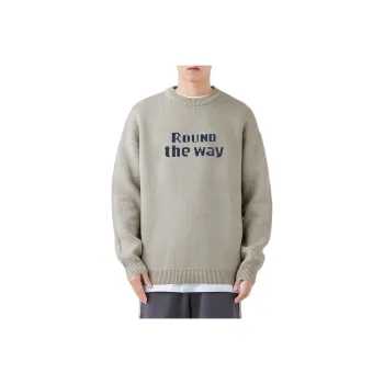 Tonlion Sweater Men's Light Beige Gray