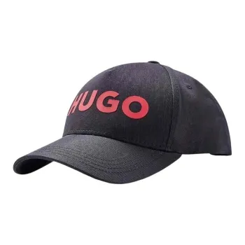 HUGO BOSS 100% Cotton Baseball Caps Men's Black