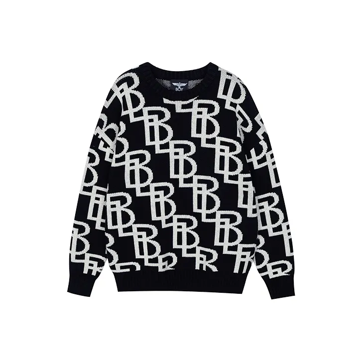 Boy London Knitwear Unisex Black-0