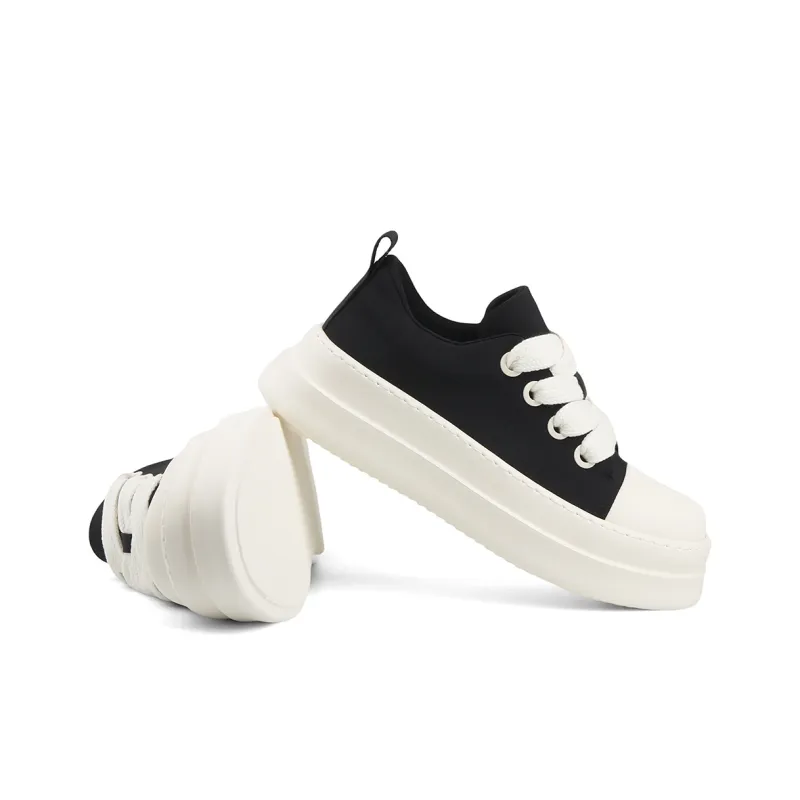 Daying Breathable Lightweight Height Increasing Low Top Canvas Shoes Men's-10