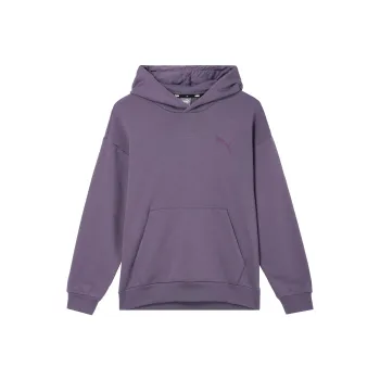 PUMA Elevated Sweatshirt Men's Charcoal Purple