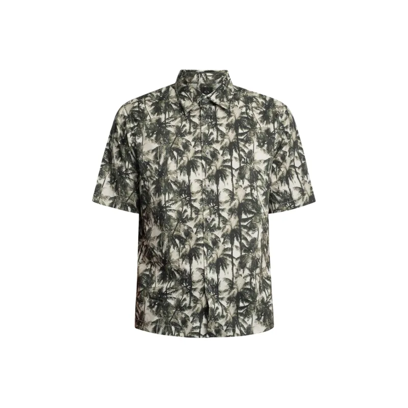 ARMANI EXCHANGEAE Shirt Men's Green-0