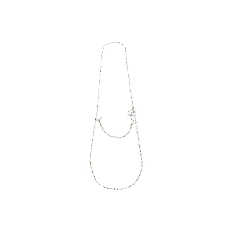 CHANEL 2020 Faux-pearl Necklace-1