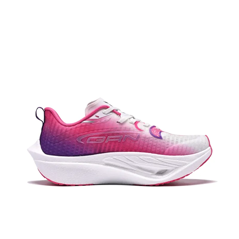 K bird Running Shoes Unisex Low Top White Pink Blue Red-1