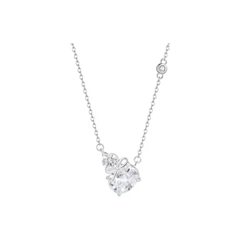 Heart Grass S999 Fine Silver Necklaces Women's