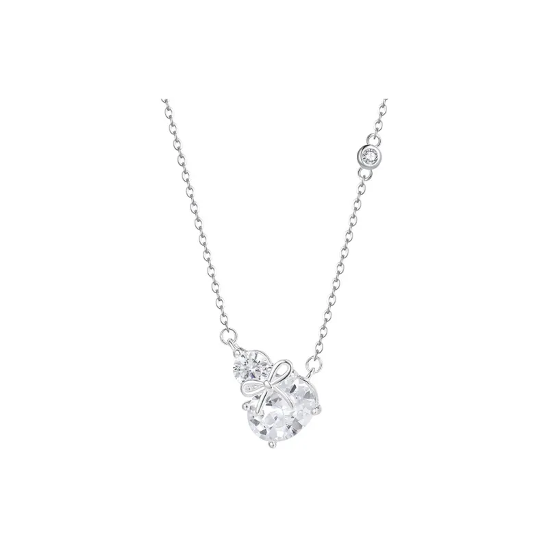 Heart Grass S999 Fine Silver Necklaces Women's-0