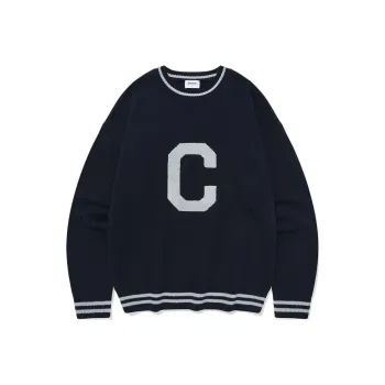 COVERNAT Sweater Unisex Dark Marine Blue