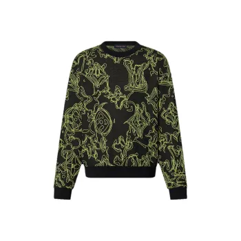 LOUIS VUITTON FW23 Sweater Men's Black