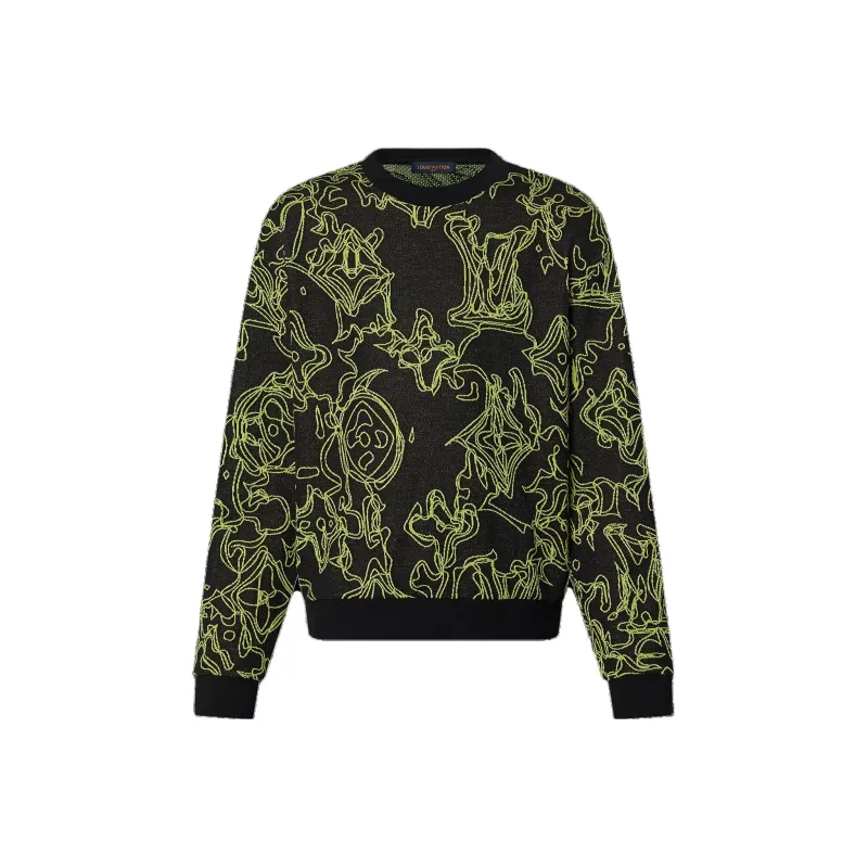 LOUIS VUITTON FW23 Sweater Men's Black-0