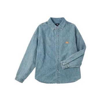 Lee Shirts Men Light Blue