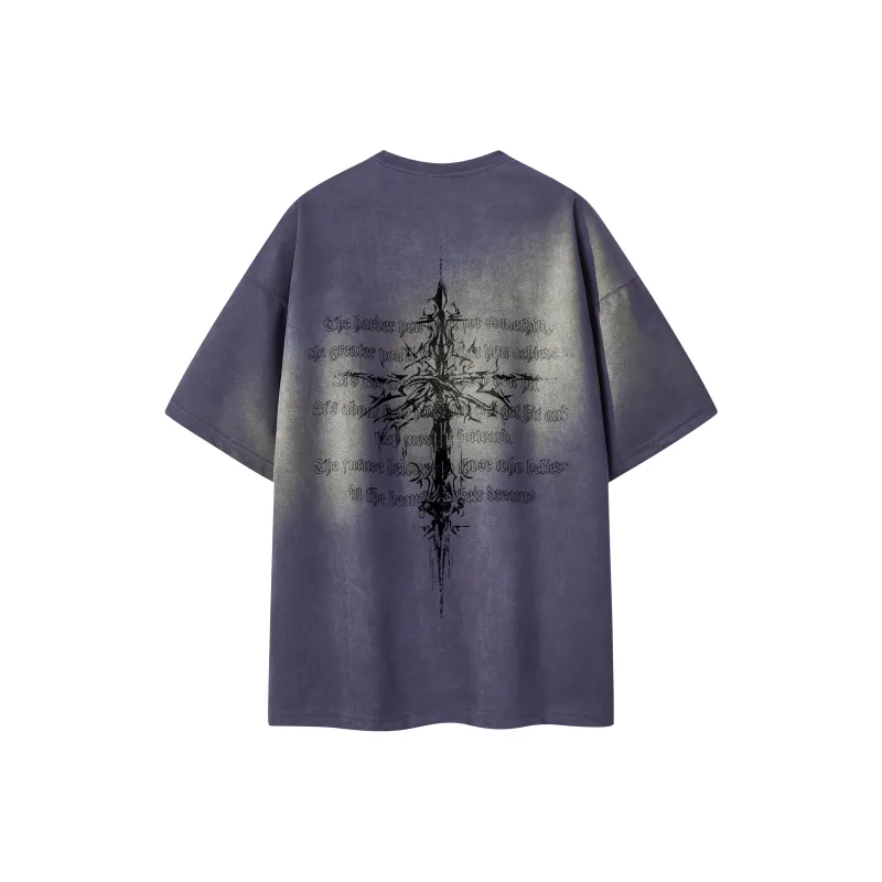 P8H9 Suede Short Sleeved T Shirts Unisex-11