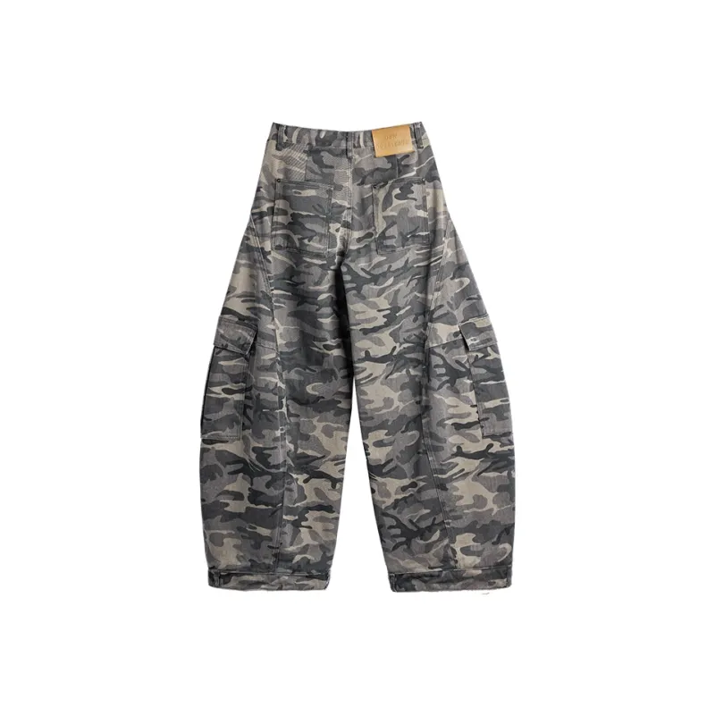 DBW DOUBLEWIN Cargo Pants Unisex Camouflage-1